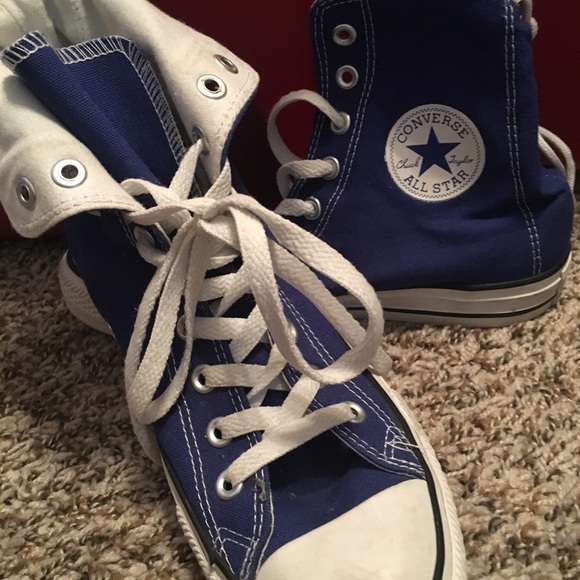 converse high tops folded down